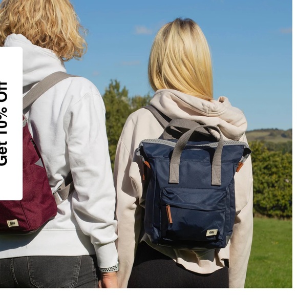 ORI London Bag Company BANTRY B Wine Burgundy Berry RECYCLED NYLON Unisex men - Picture 12 of 14